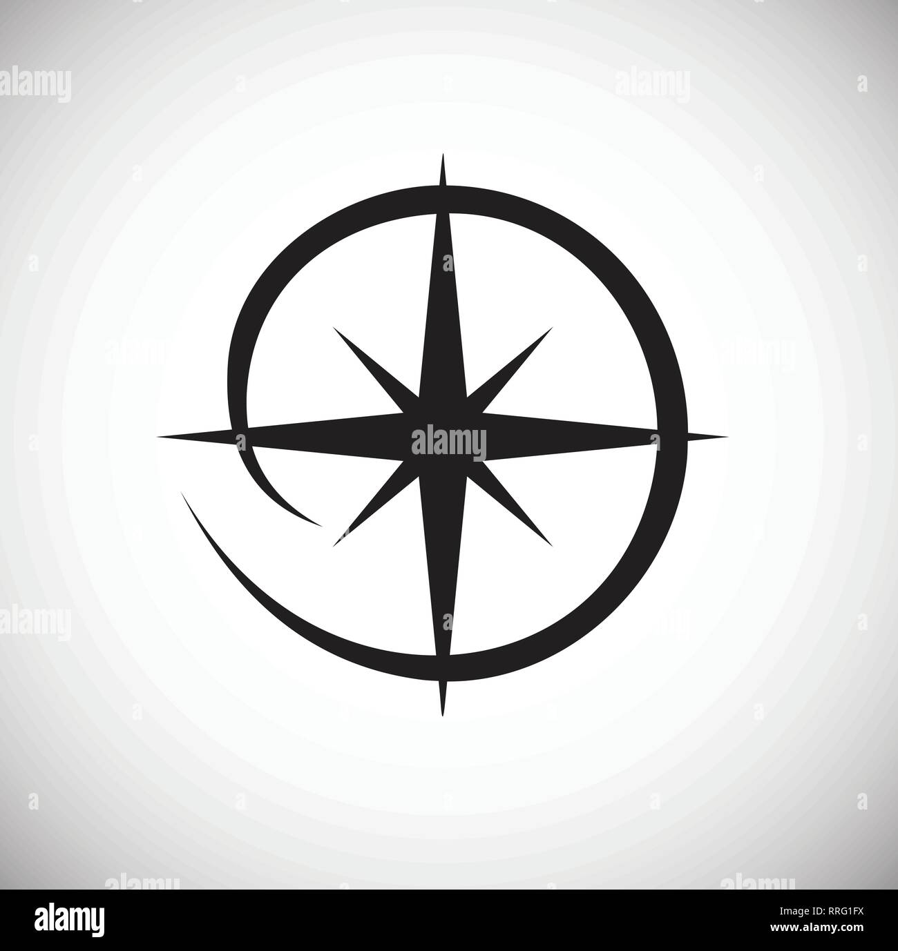 Wind icon on white background for graphic and web design, Modern simple ...