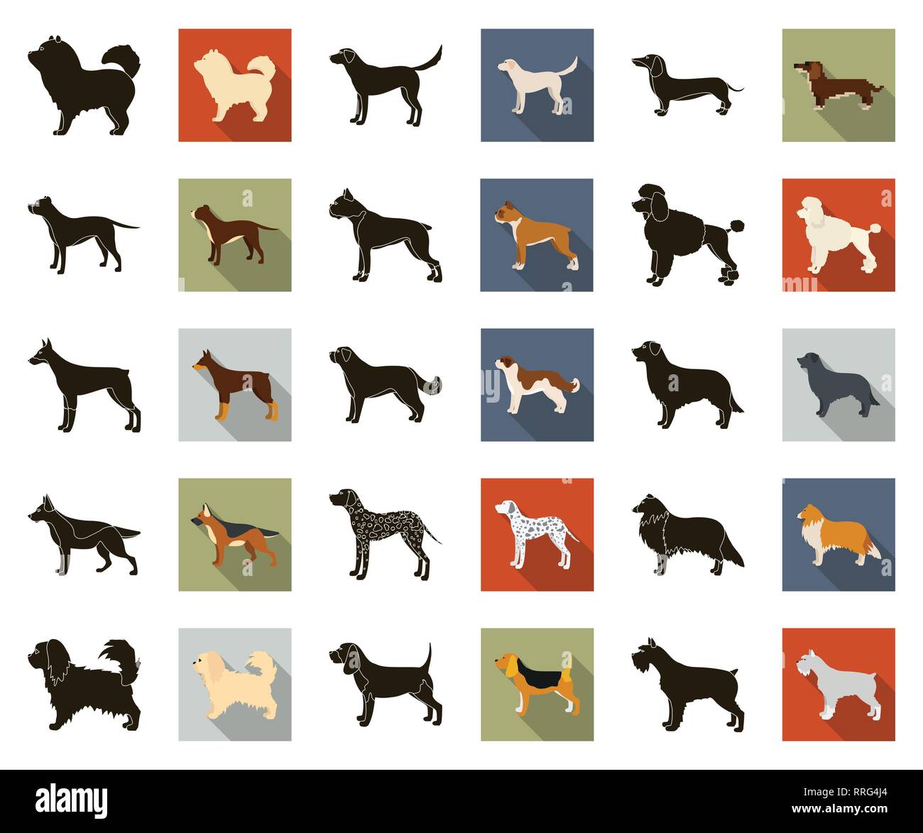 animal,beagle,bernard,black,flat,boxer,breed,breeding,breeds,bull,care,carnivorous,chao-chao,collection,collie,concept,dachshund,dalmatian,decorative,design,different,doberman,dog,element,eps,face,gray,hair,icon,illustration,isolated,labrador,logo,mammal,mittelschnauzer,official,paw,pet,pikines,pit,poodle,pug,retriever,set,shepherd,sign,symbol,vector,web,white Vector Vectors , Stock Vector