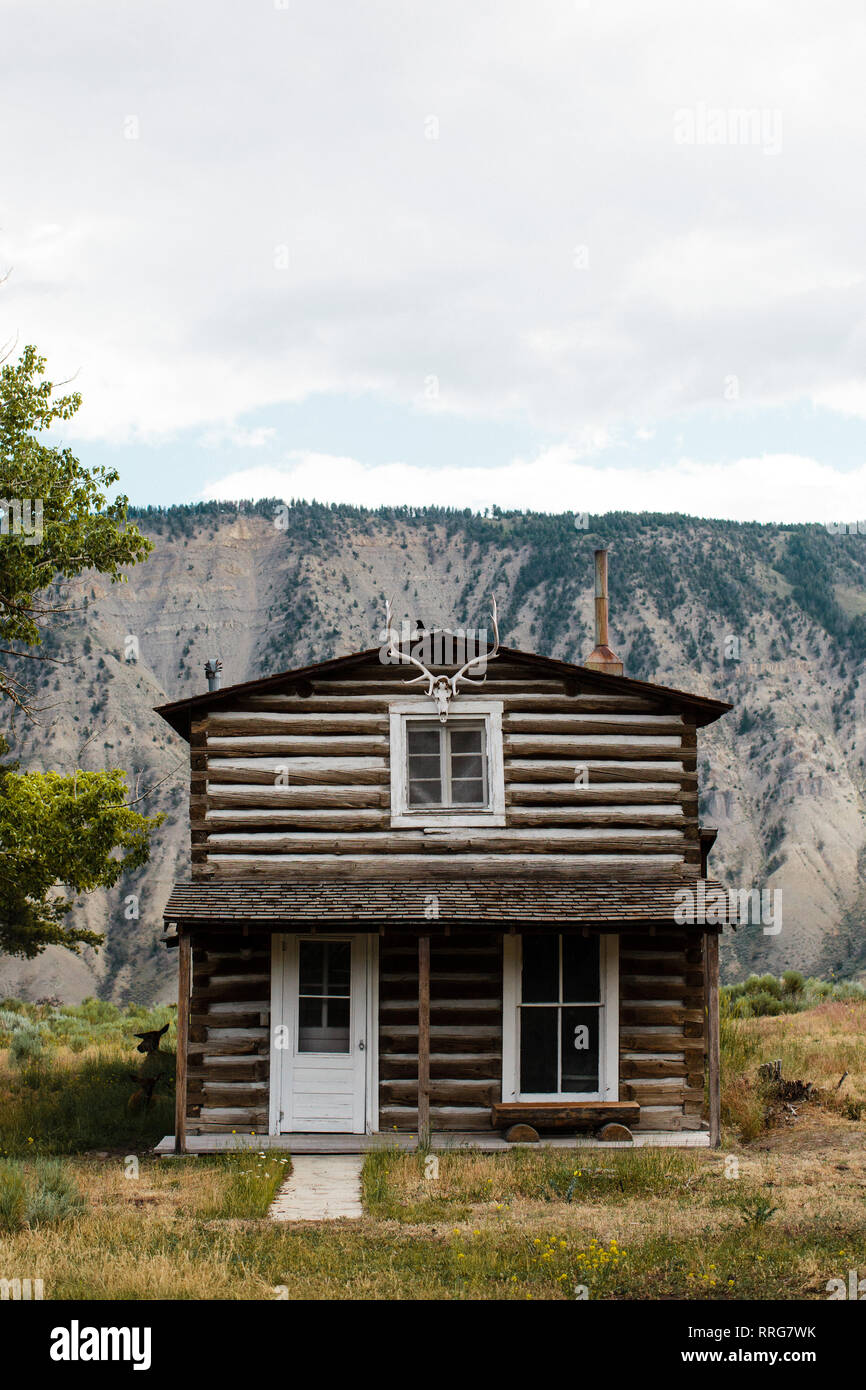 Montana Cabin Stock Photos Montana Cabin Stock Images Alamy