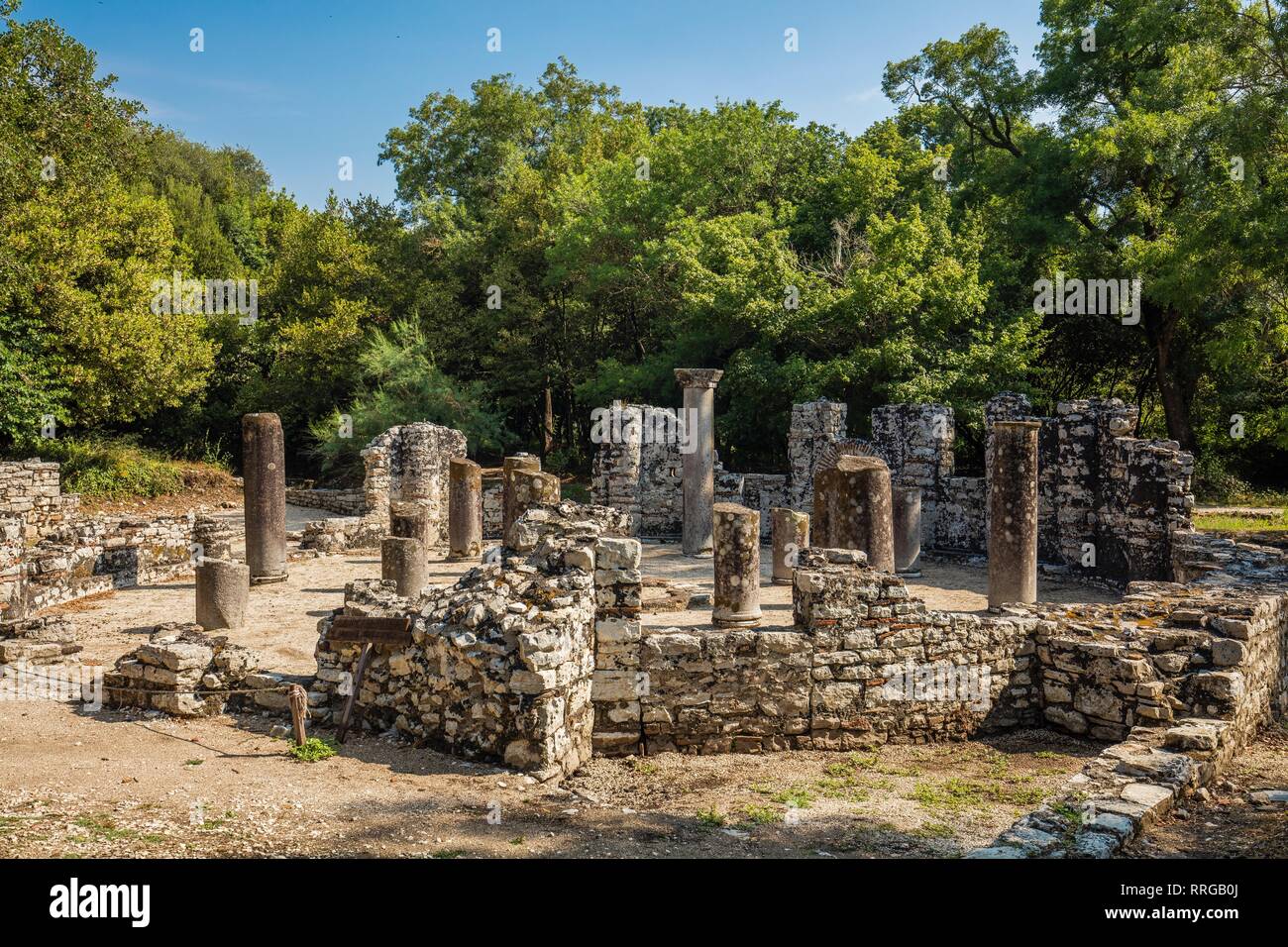 Butrint Archaeological Park, UNESCO World Heritage Site, Butrinto ...