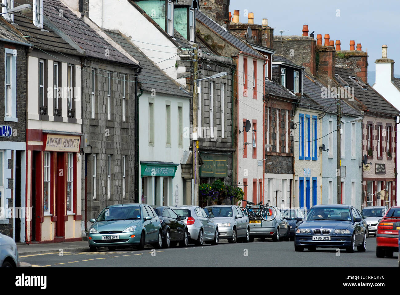 Tourism Wigtown, small village in Dumfries and Galloway, southwest of Scotland, United Kingdom