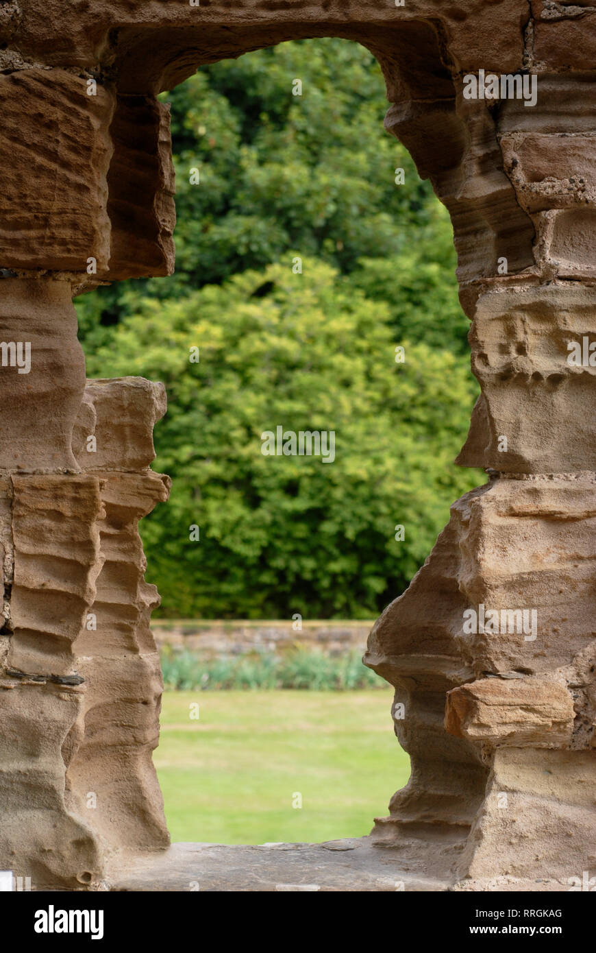 Cultural tourism: Majestic Culzean Castle, Ayrshire, Scotland, United Kingdom Stock Photo