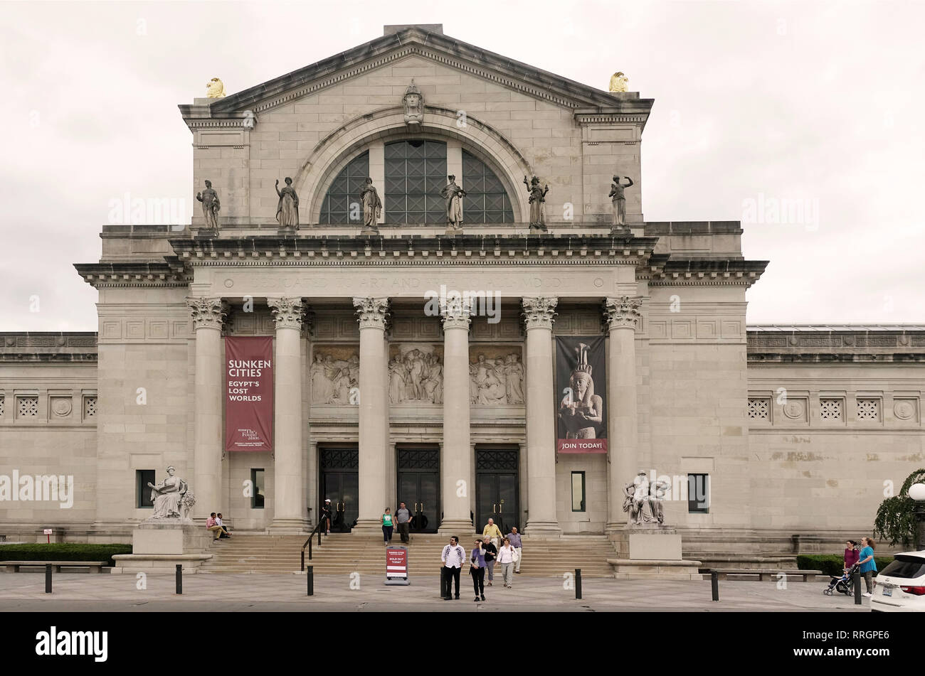 St Louis Art Museum Missouri Stock Photo