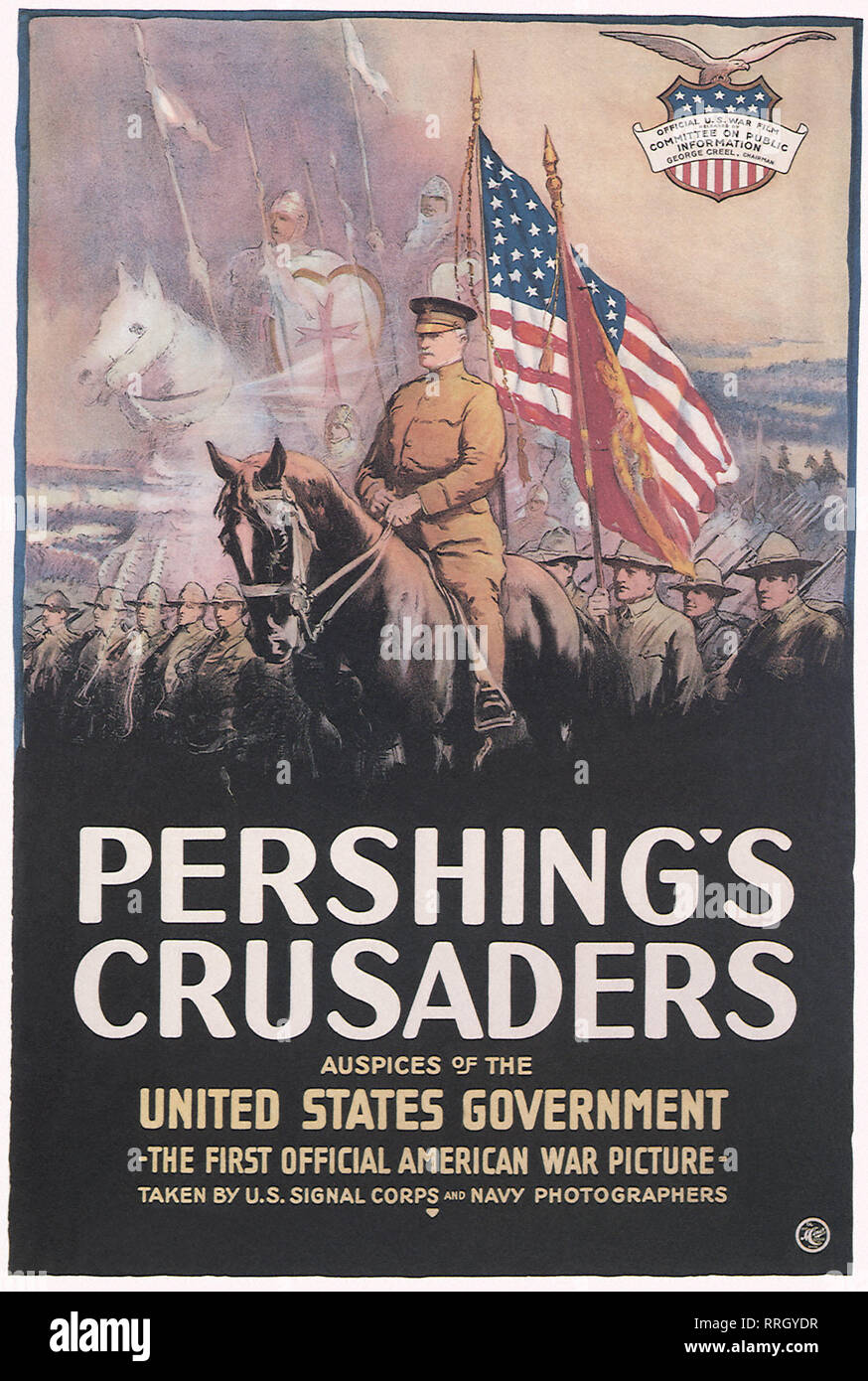 Pershing's Crusaders. Stock Photo