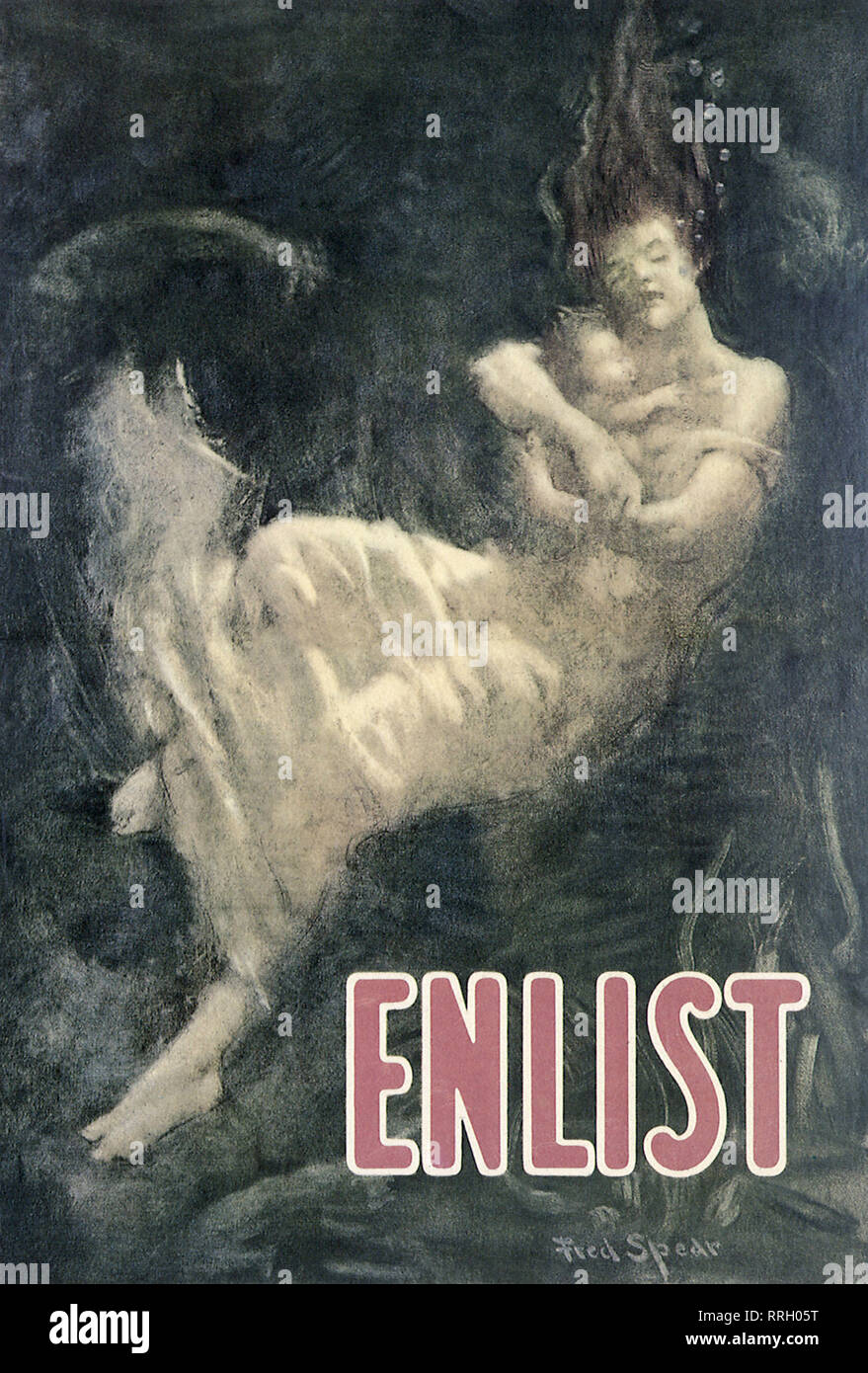 Enlist!. Stock Photo
