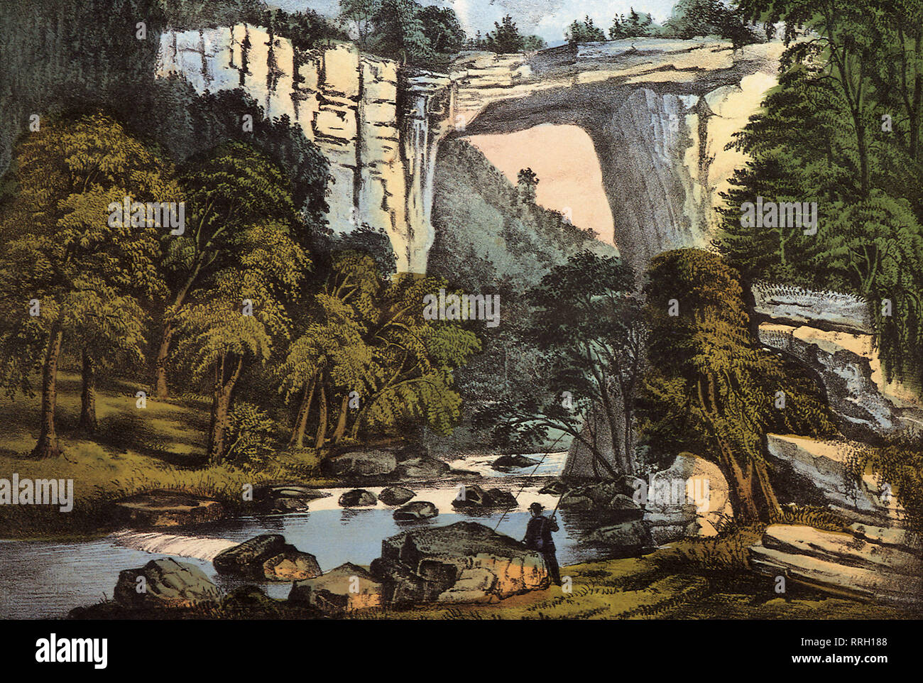 In the 'Blue Ridge' Region, Rockland County, Virginia Stock Photo - Alamy