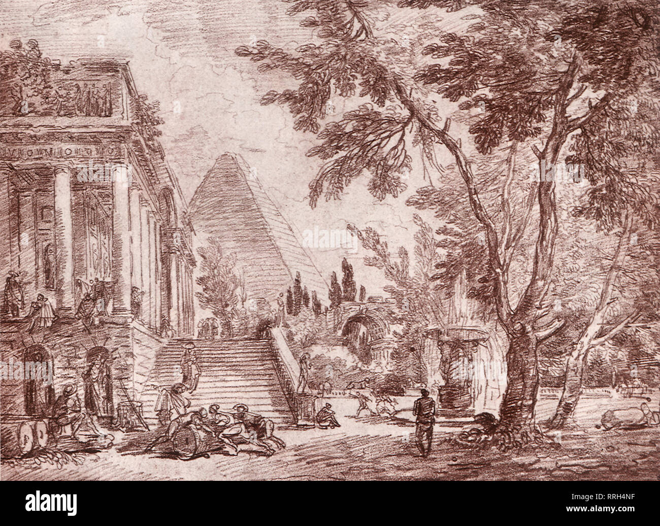 Palace drawings hi-res stock photography and images - Alamy