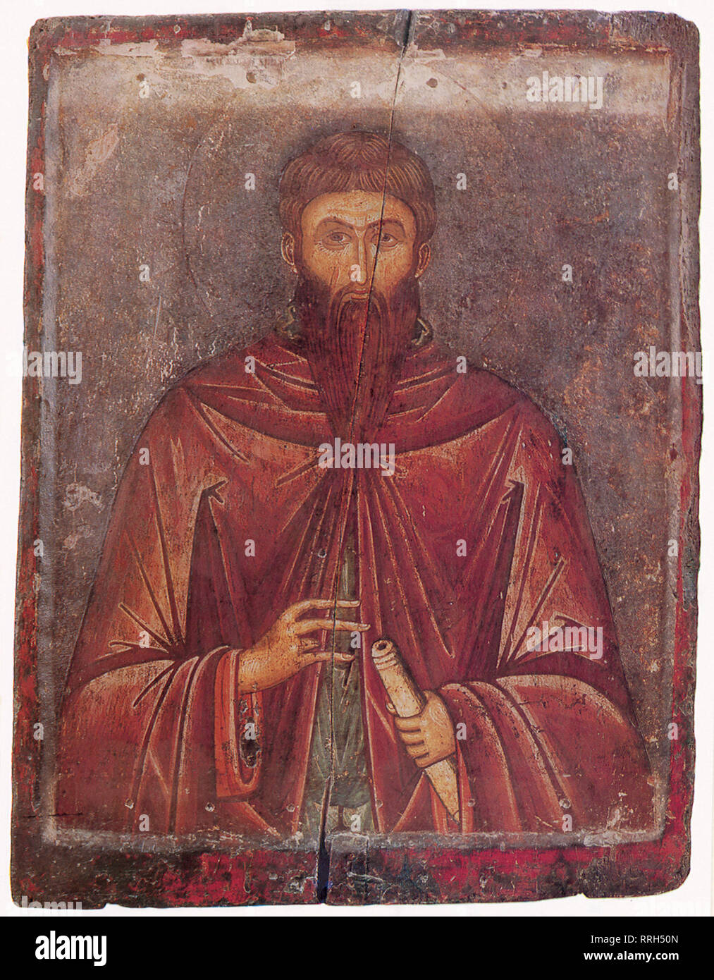 Saint Nahum of Ohrid. Stock Photo