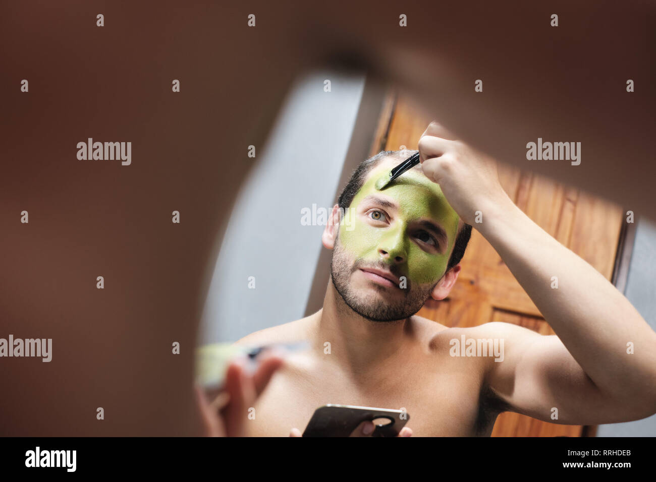 Male face muscles hi-res stock photography and images - Alamy