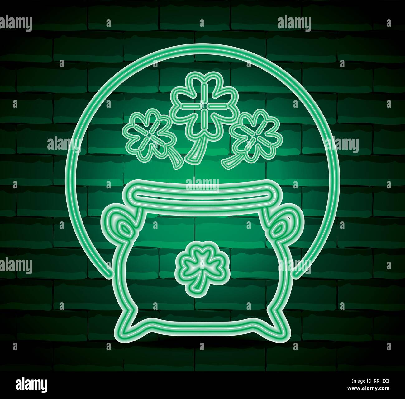 black cauldron for saint patricks day