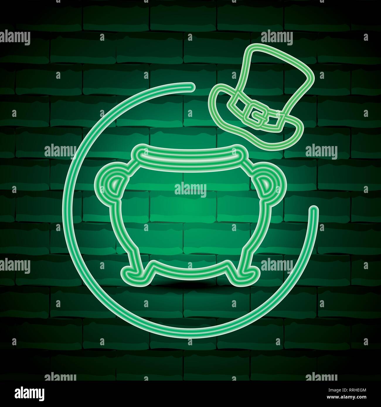black cauldron for saint patricks day