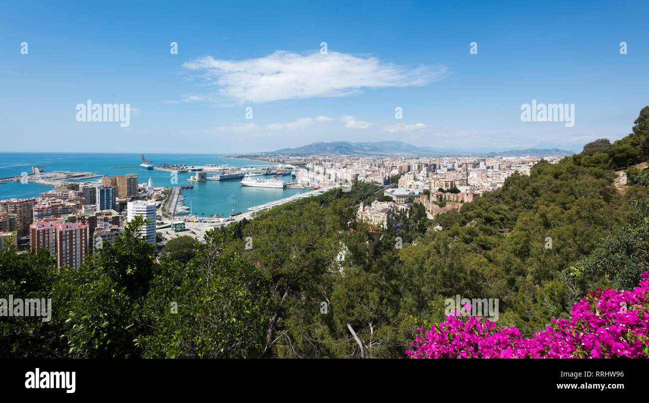 Malaga, province of Malaga, Andalusia, Spain, Europe Stock Photo