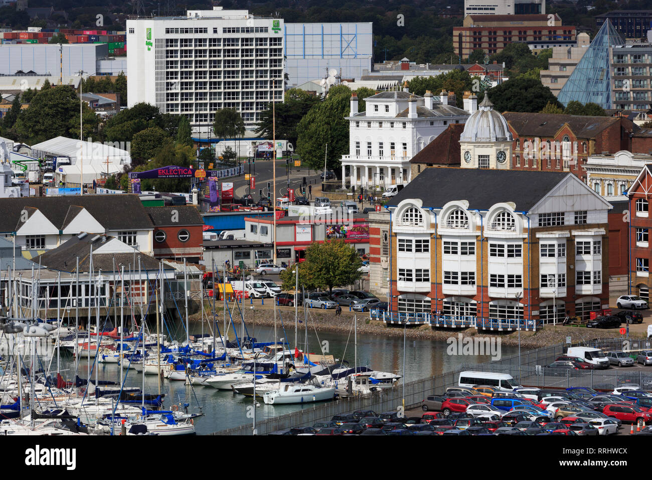Town Quay, Southampton, Hampshire, England, United Kingdom, Europe Stock Photo