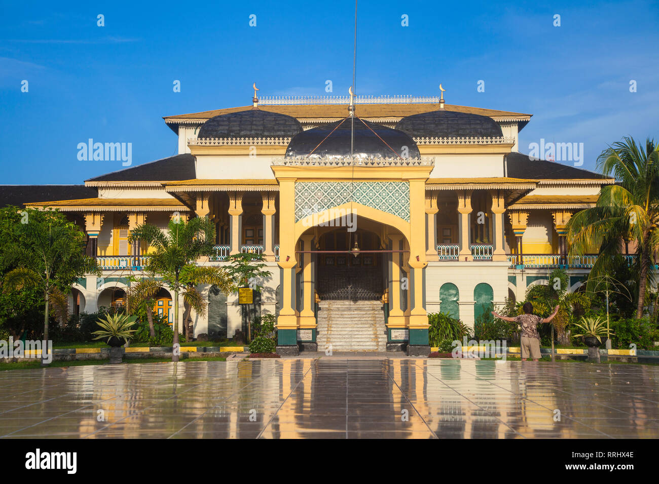 Maimoon Palace, Medan, Sumatra, Indonesia, Southeast Asia, Asia Stock Photo