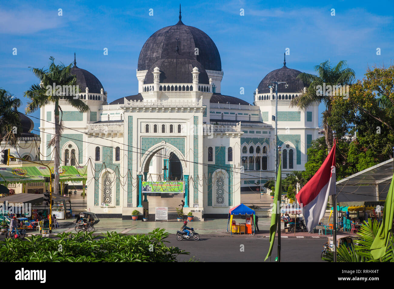 Great Mosque, Medan, Sumatra, Indonesia, Southeast Asia, Asia Stock Photo