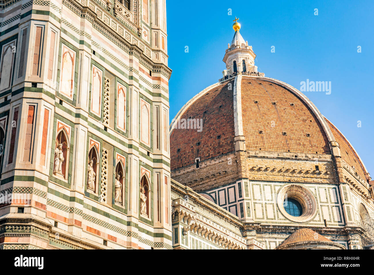 Florence Cathedral (Duomo), Piazza del Duomo, UNESCO World Heritage Site, Florence, Tuscany, Italy, Europe Stock Photo