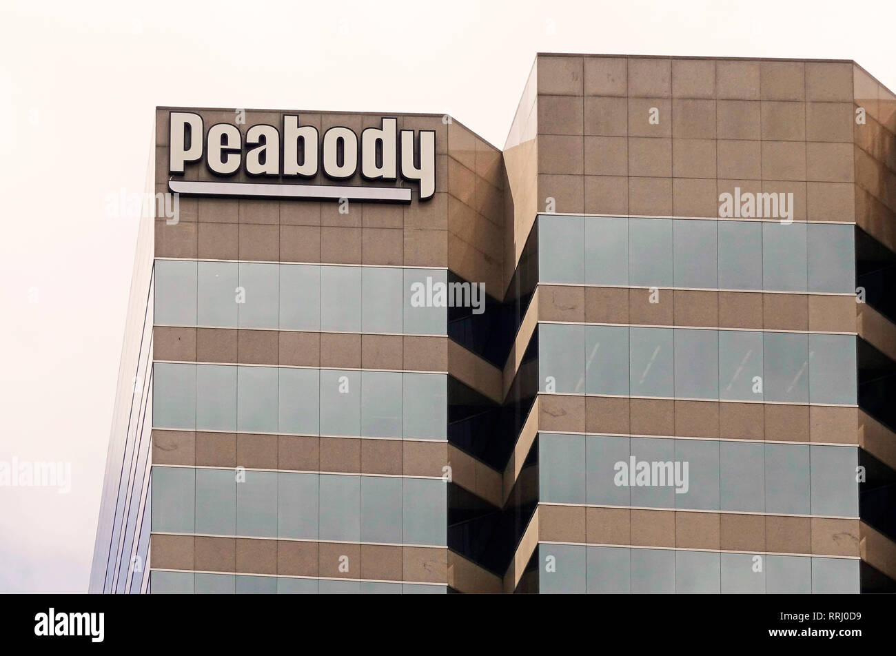 Peabody Energy St. Louis Missouri Stock Photo
