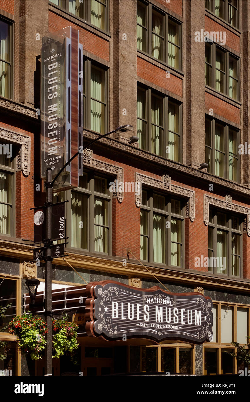 National Blues Museum St Louis Missouri Stock Photo