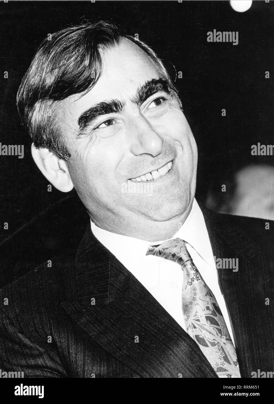 Waigel, 'Theo', * 22.4.1939, German politician (Christian Social Union), minister of finance, 1989 - 1998, Christian Social Union chairman, 1988 - 1999, portrait, 1989, Additional-Rights-Clearance-Info-Not-Available Stock Photo