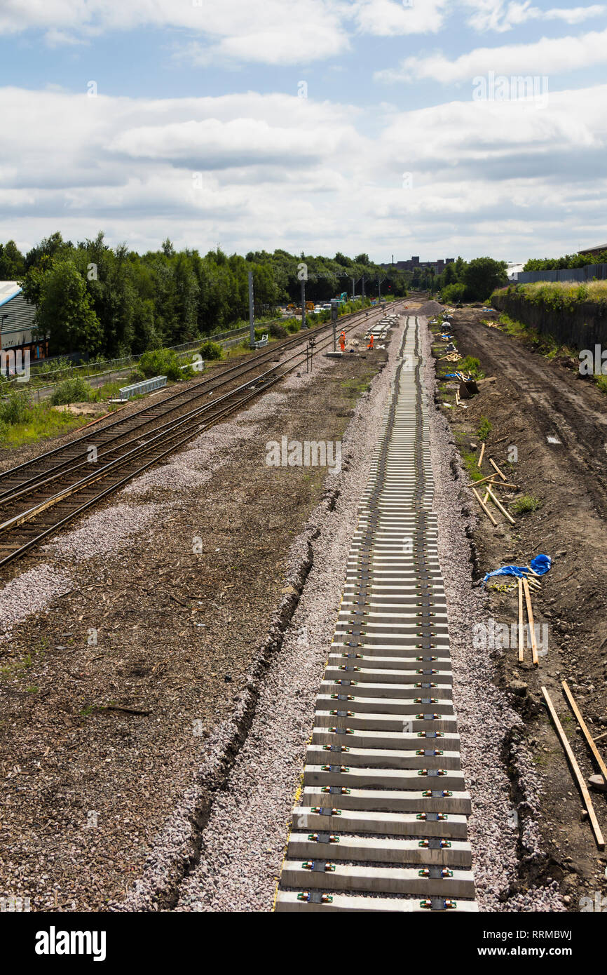 Preston to bolton railway line hires stock photography and images Alamy