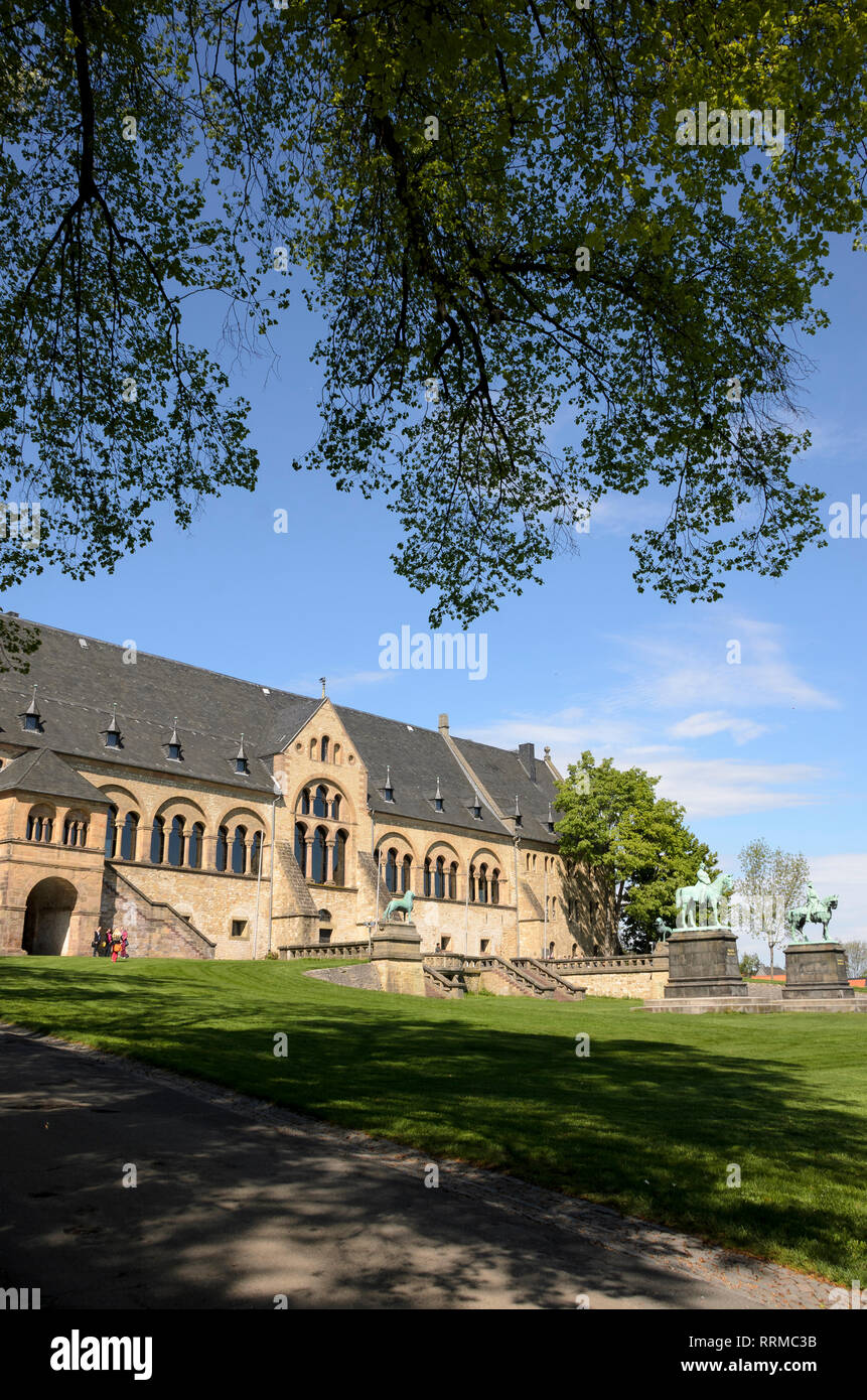 Kaiserpfalz, Goslar, Harz, Niedersachsen, Deutschland Stock Photo