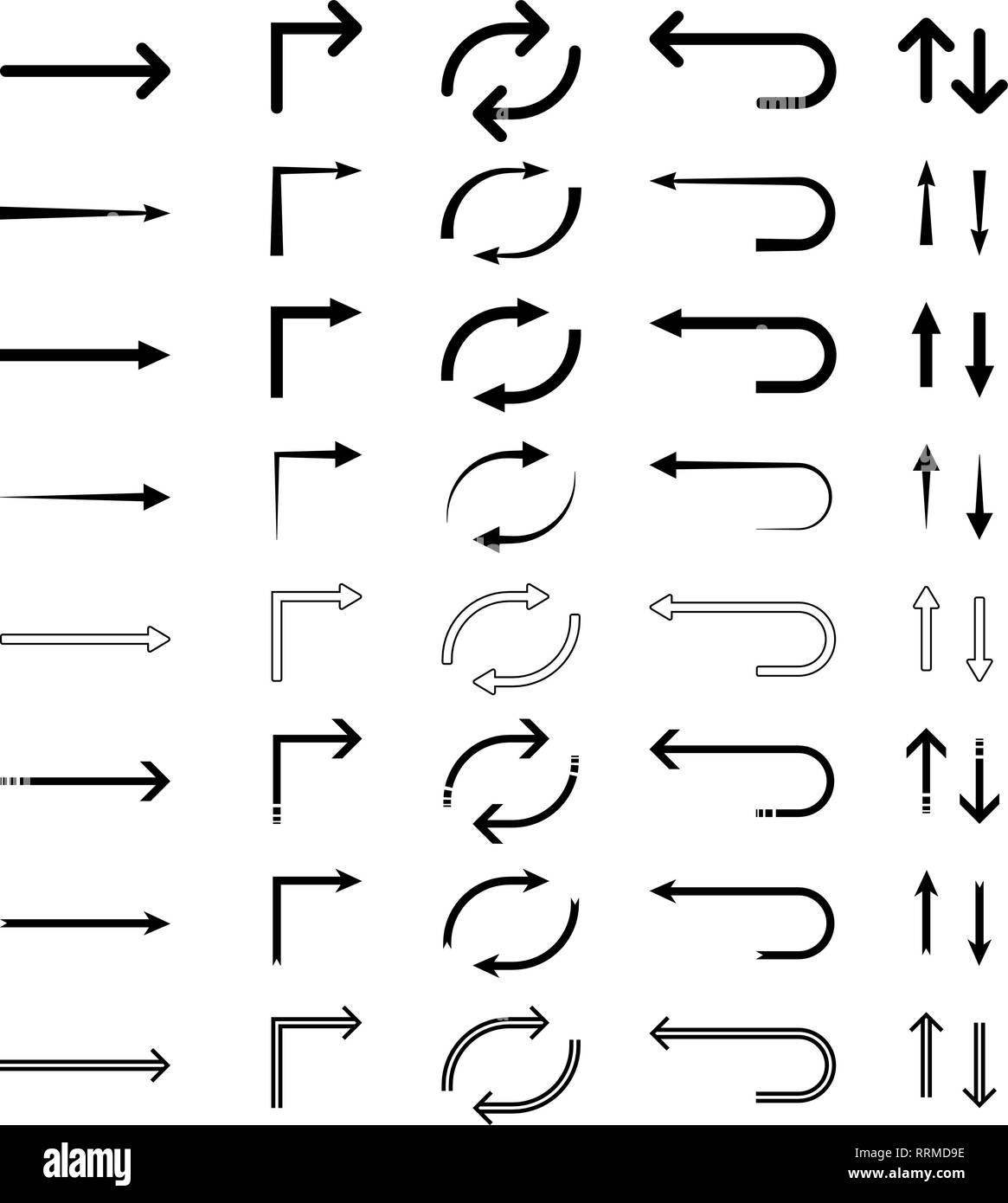 Arrows arrow sign hi-res stock photography and images - Alamy