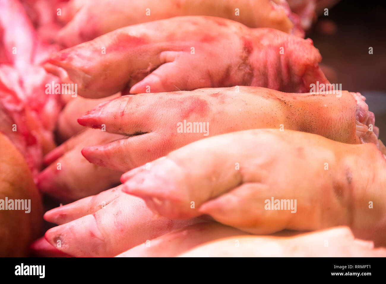 Raw pork skin pork butcher hires stock photography and images Alamy