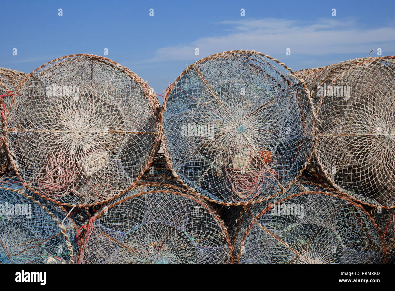 Fish traps hi-res stock photography and images - Alamy