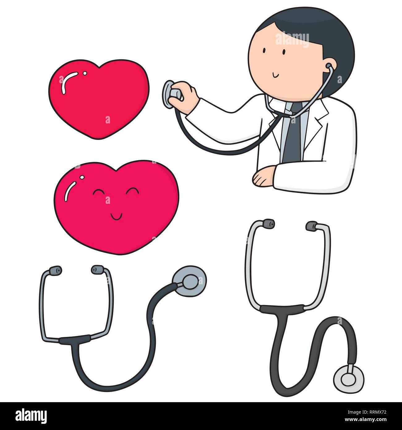 Medical stethoscope draw hi-res stock photography and images - Alamy