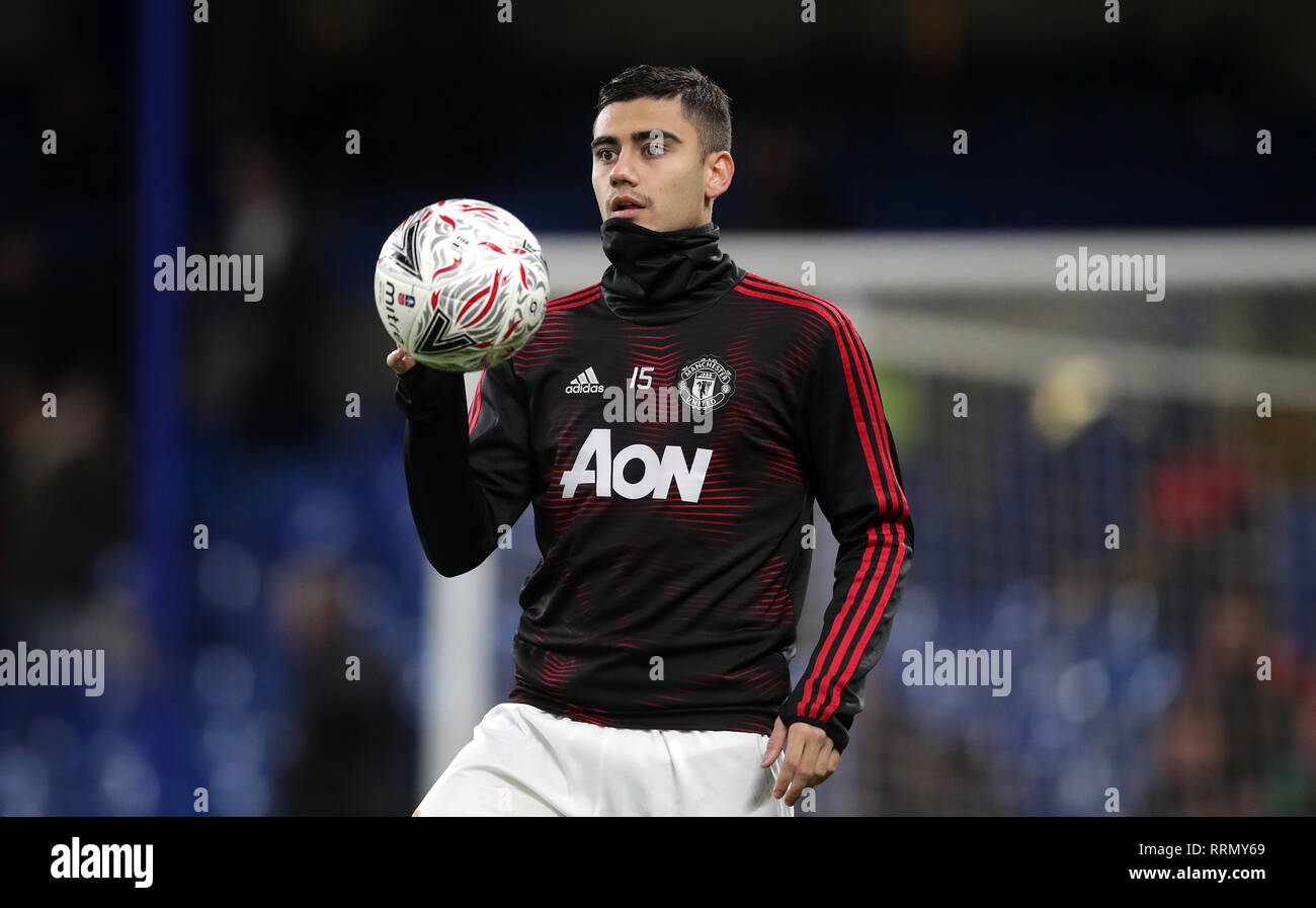 Andreas Pereira, Manchester United Stock Photo - Alamy