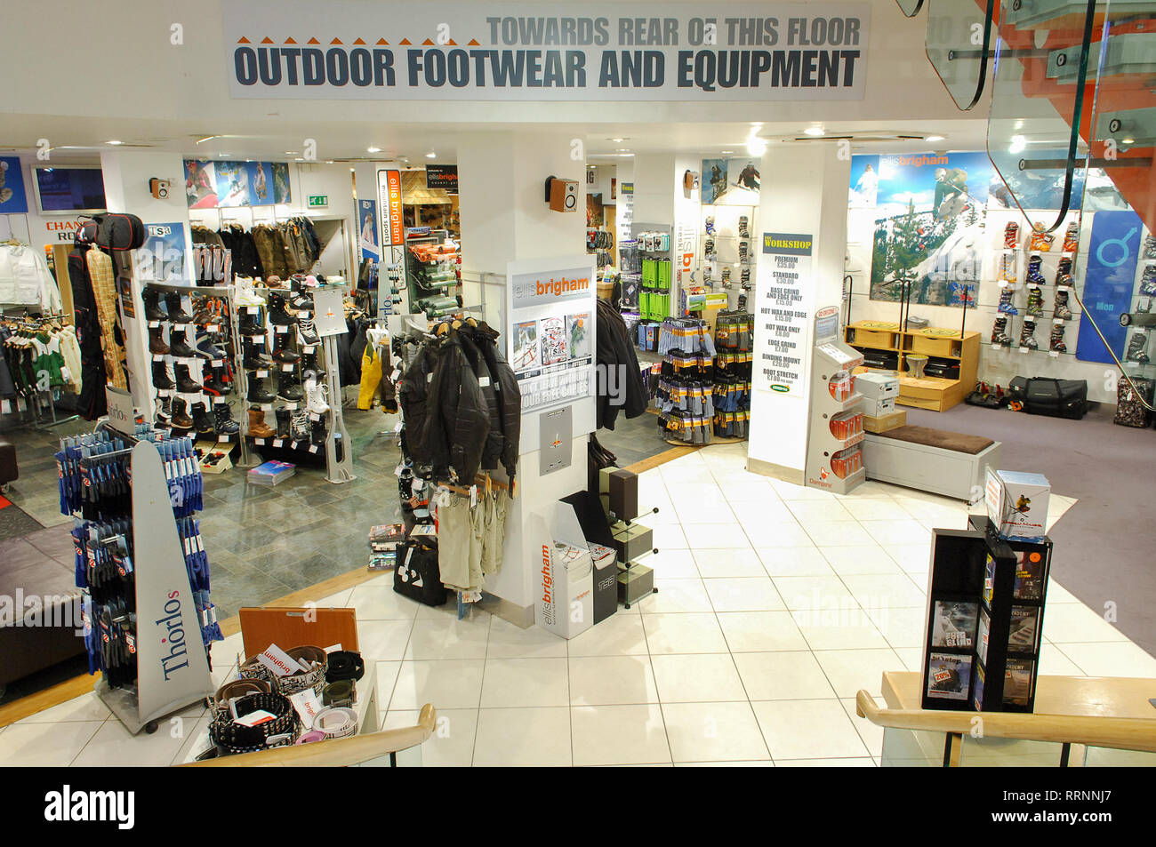 Outdoor equipment shop hires stock photography and images Alamy