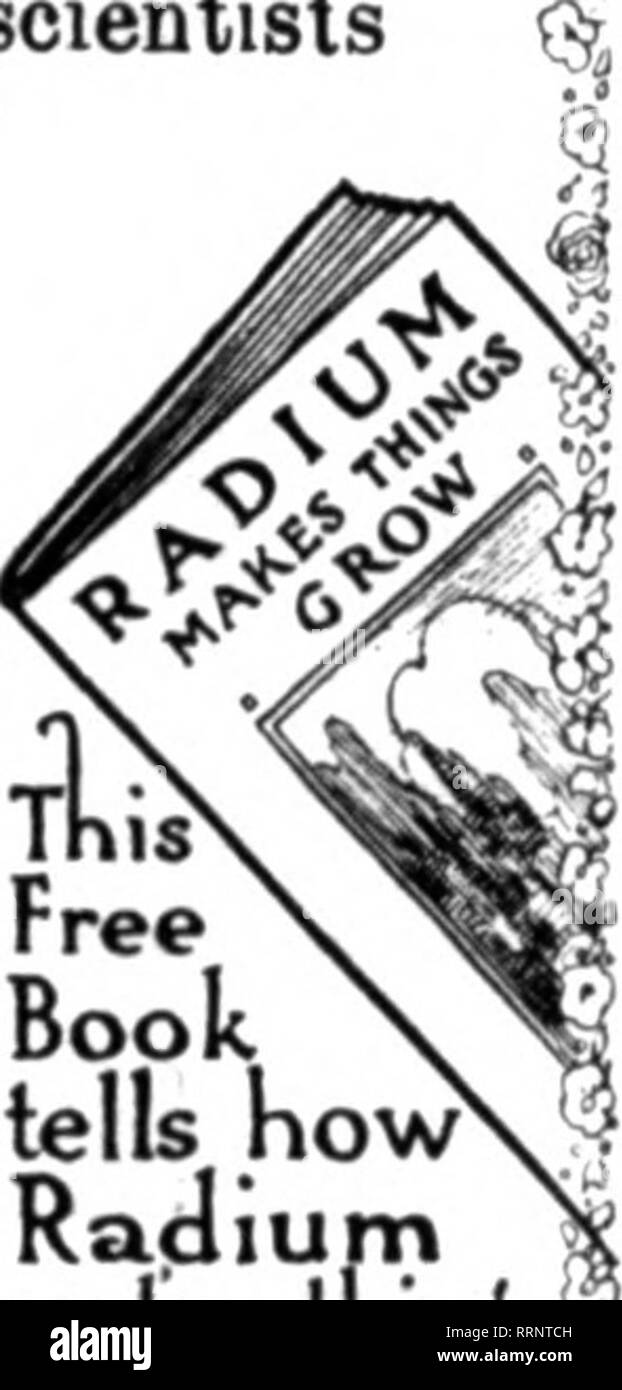 Florists Review Microform Floriculture Radium Makes Things Grow Every Florist Who Sells Radium Brand Fertilizer R A F Can Add To His Profits It Is In Handy Package Form Easily Displayed