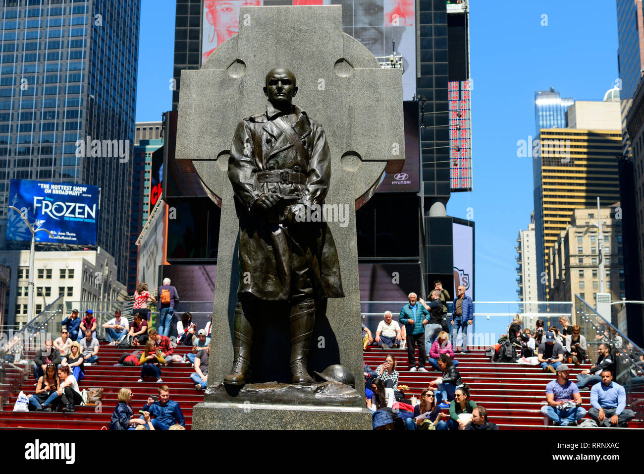 North America, America, USA, American, East Coast, New York, Manhattan,Midtown, Times Square, Stock Photo