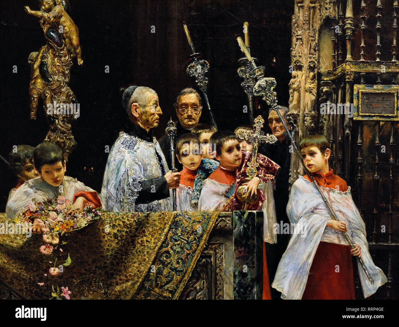 Boys choir painting hires stock photography and images Alamy