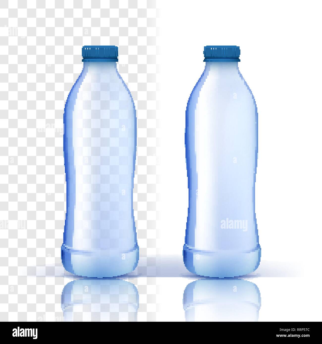 Download Plastic Bottle Vector Mockup Purity Bluer Classic Water Bottle With Cap Container For Drink Beverage Liquid Soda Juice Branding Design Stock Vector Image Art Alamy PSD Mockup Templates