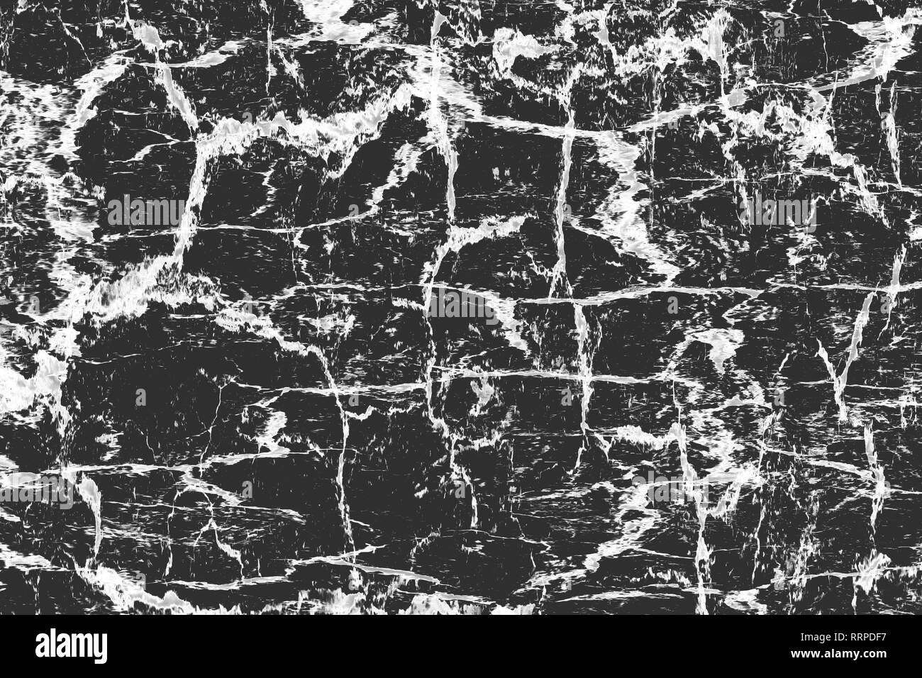 Abstract monochrome background. Texture of black and white in grunge. Pattern of cracks, scratches, stains. Vintage old surface. Stock Photo