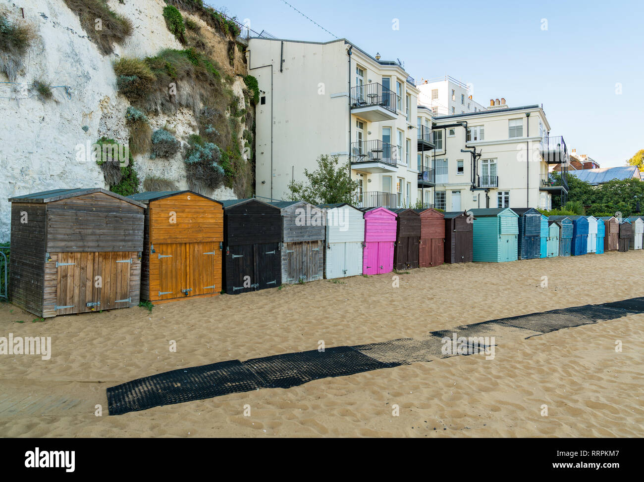 Viking Bay, Broadstairs, Kent, England, UK September 19, 2017 Beach