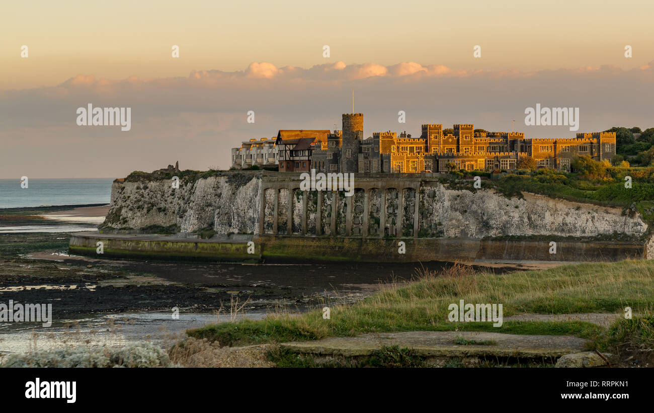 Kingsgate, Kent, England, UK September 19, 2017 Kingsgate Bay and