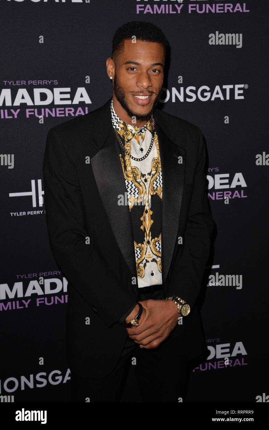 New York, NY, USA. 25th Feb, 2019. Courtney Burrell at arrivals for A