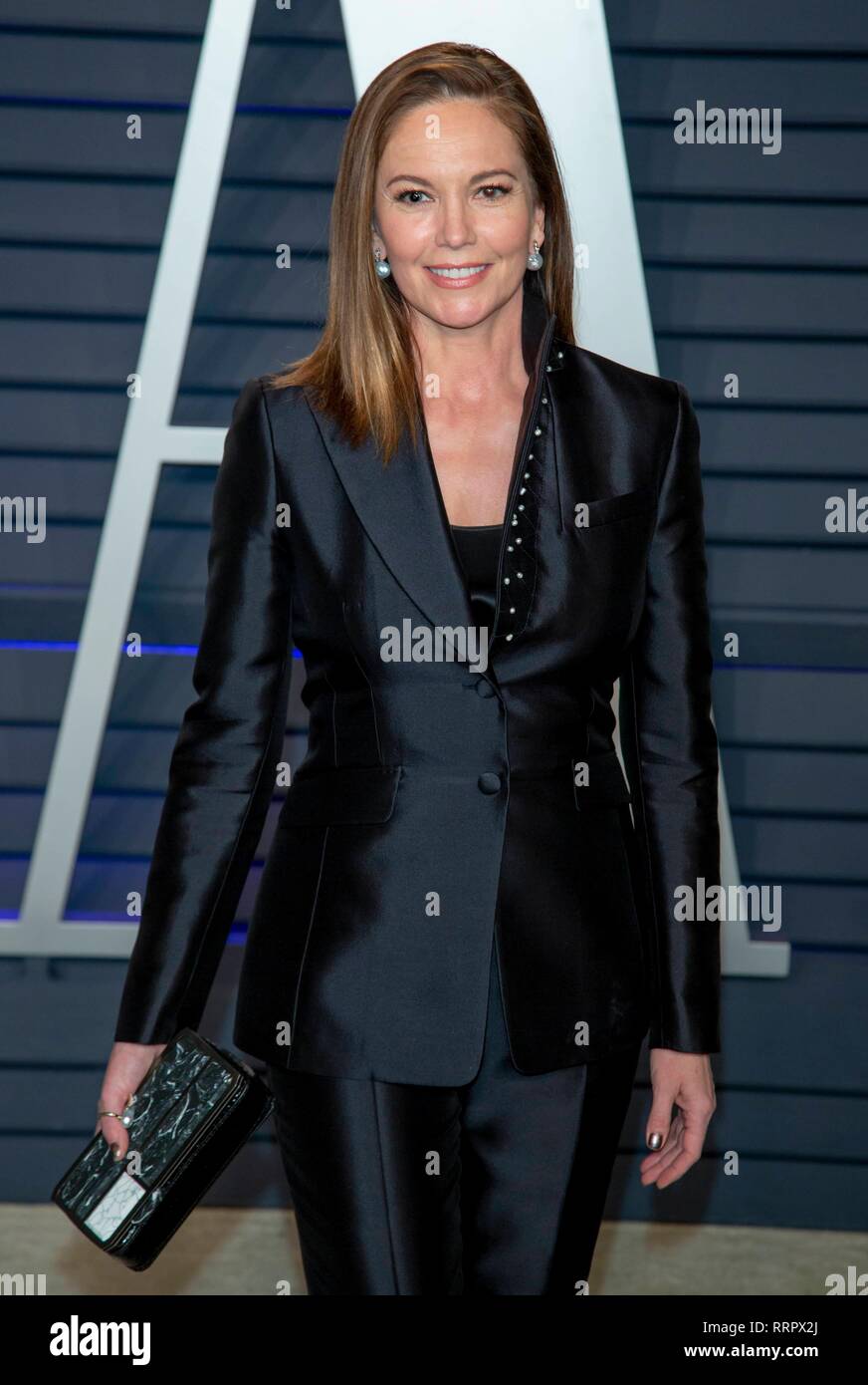 Diane Lane attends the Vanity Fair Oscar Party at Wallis Annenberg ...