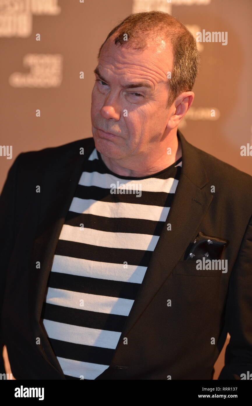 Glasgow, UK. 26th Feb, 2019. Actor, Gavin Mitchell from TV hit show, Still Game, seen on the red carpet at the Glasgow Film Theatre. Credit: Colin Fisher/Alamy Live News Stock Photo