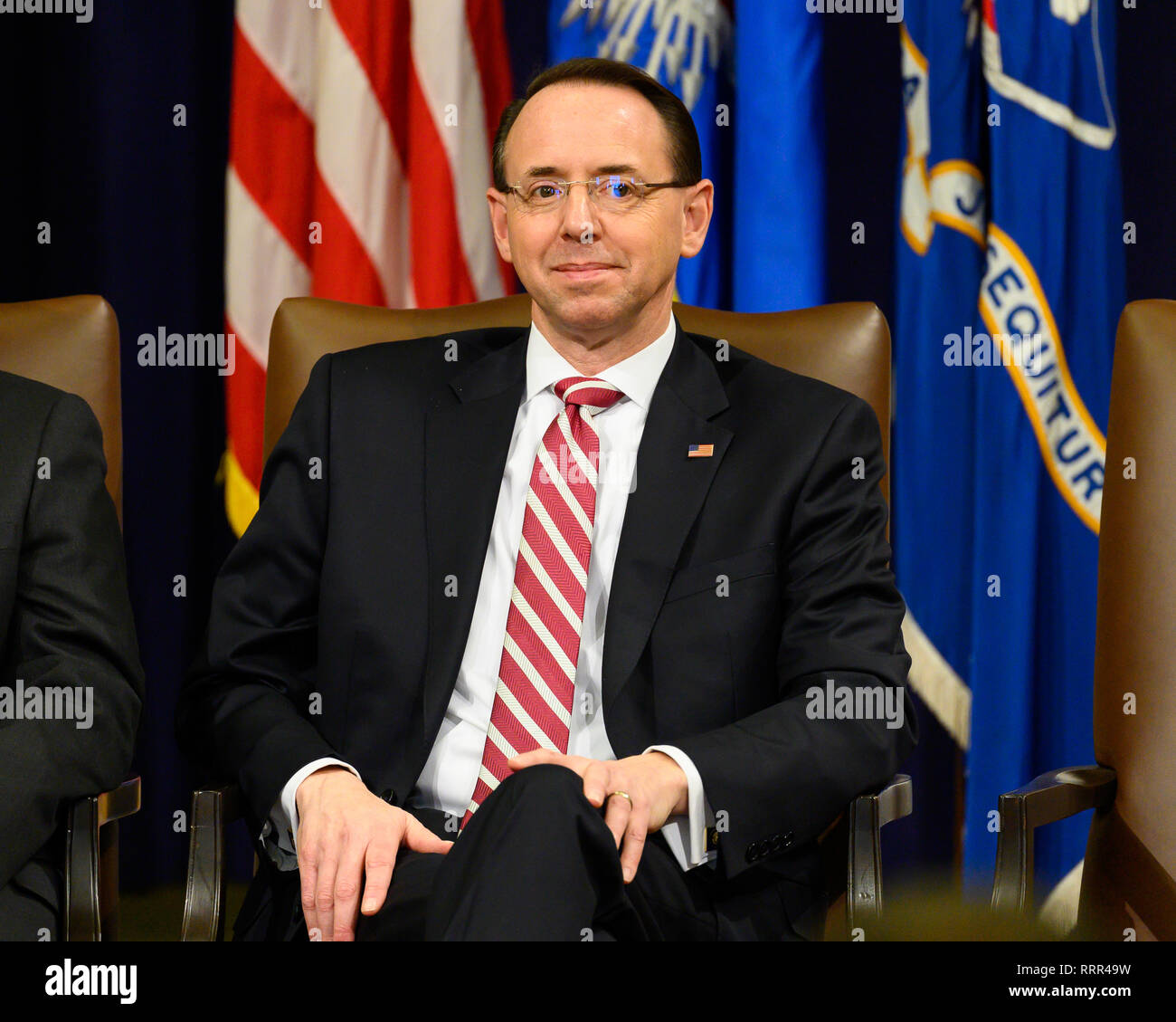 Rod Rosenstein, United States Deputy Attorney General, seen ... Rod Rosenstein, United States Deputy Attorney General, seen ...