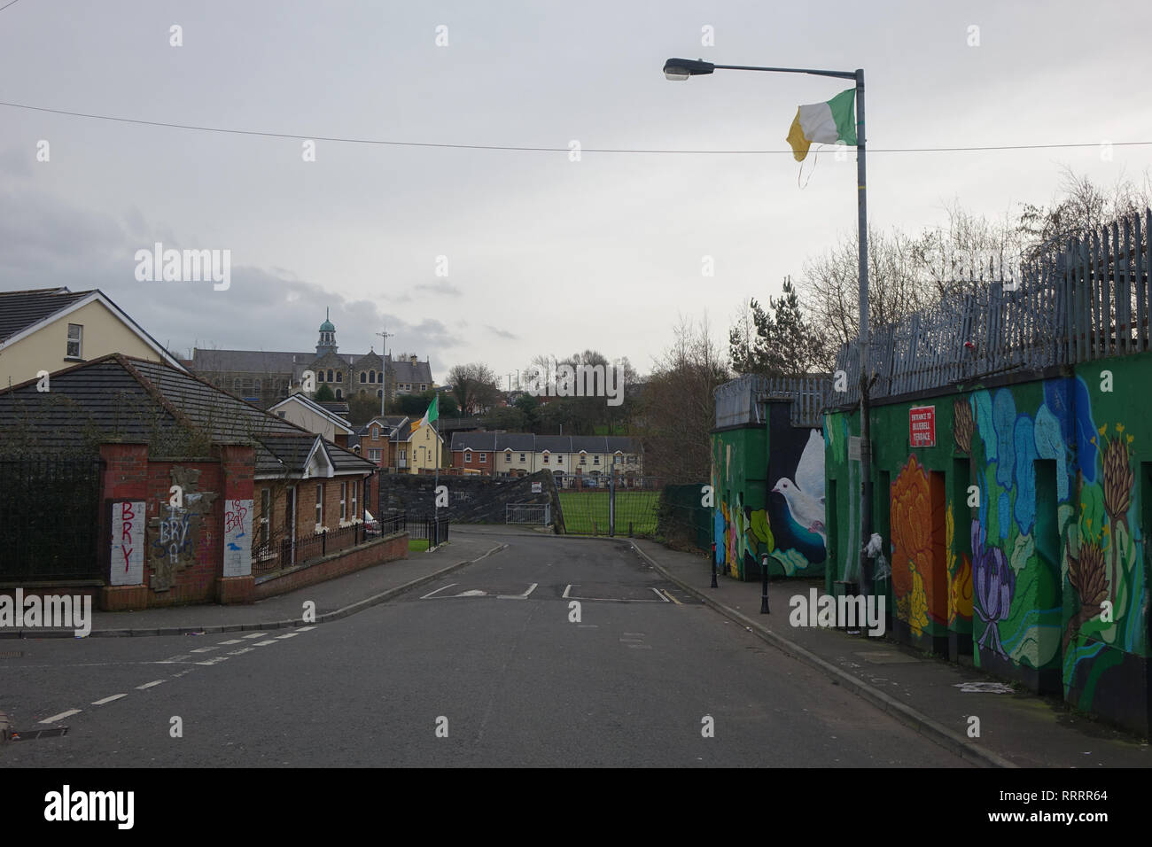 Creggan in Derry, Northern Ireland Stock Photo Alamy