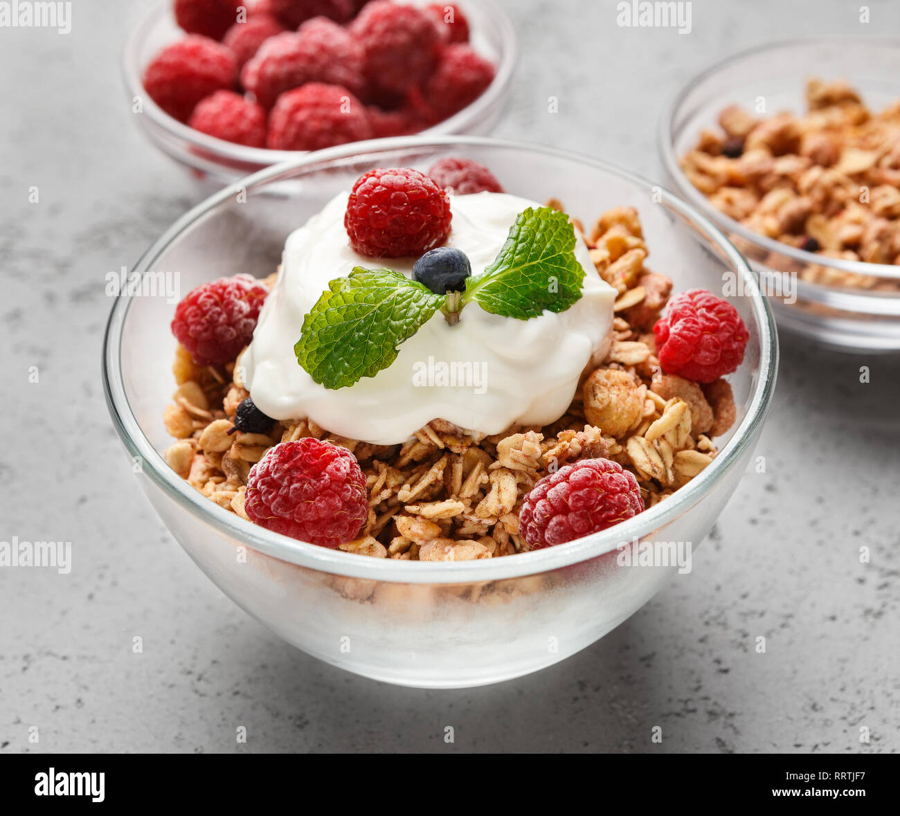 Sugar free breakfast concept Stock Photo - Alamy