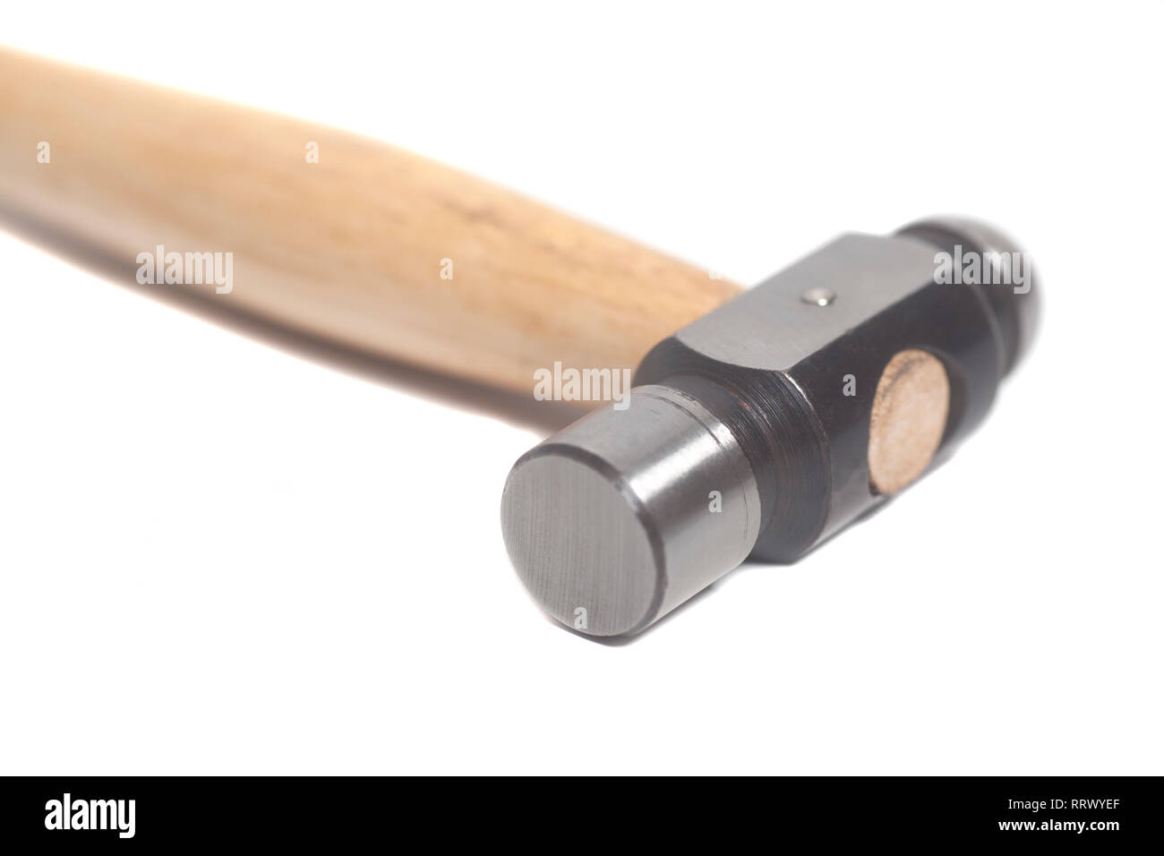Jewelry hammer isolated on white background Stock Photo Alamy
