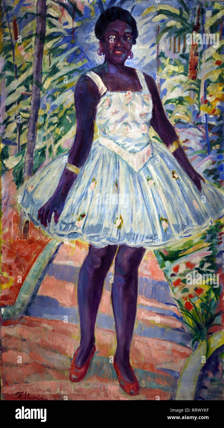 Perla Negra - Black Pearl 1917-1918 Francisco Iturrino (1864-1924) Spain,  Spanish Stock Photo - Alamy