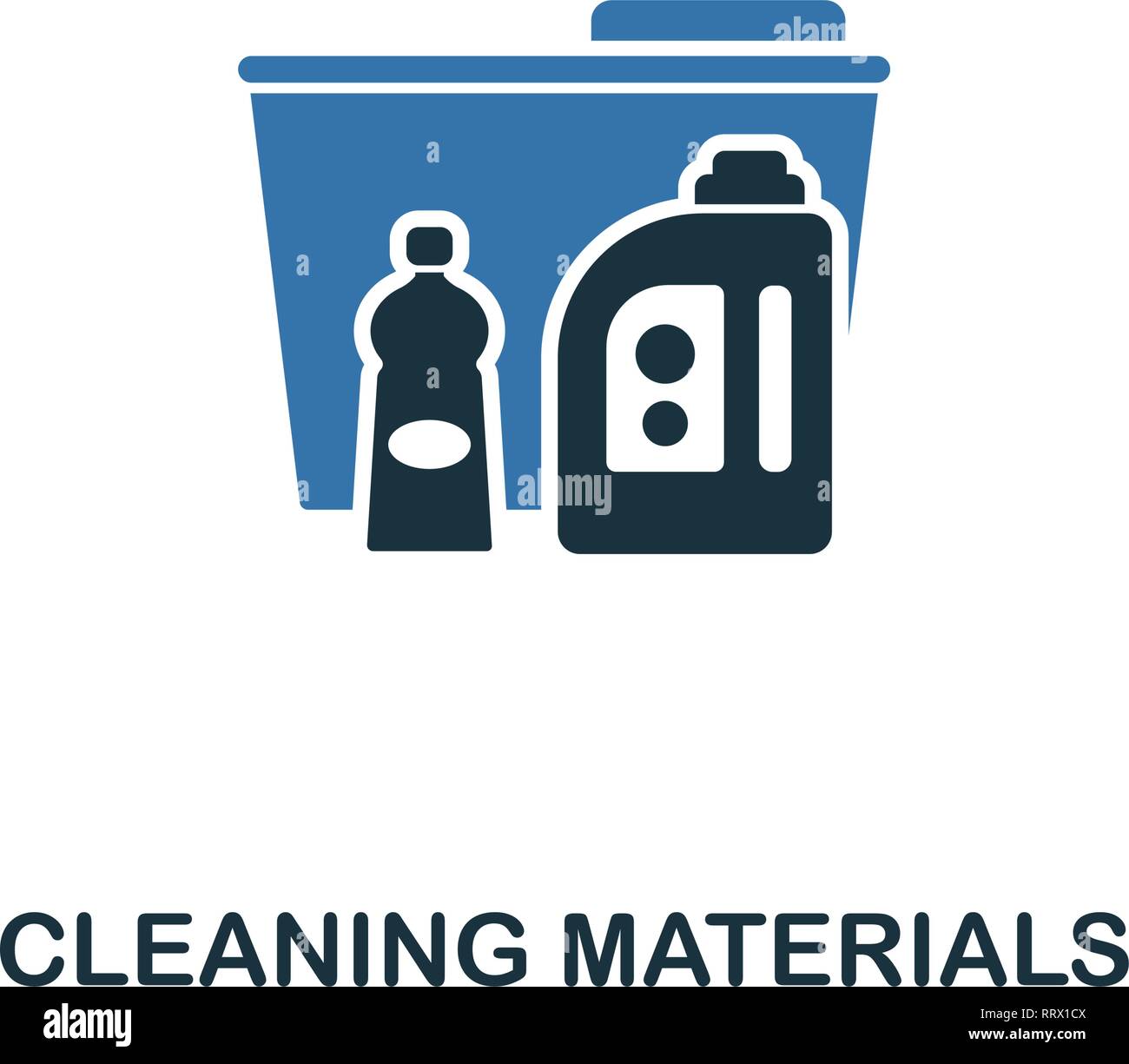 Cleaning bucket material Stock Vector Images - Alamy