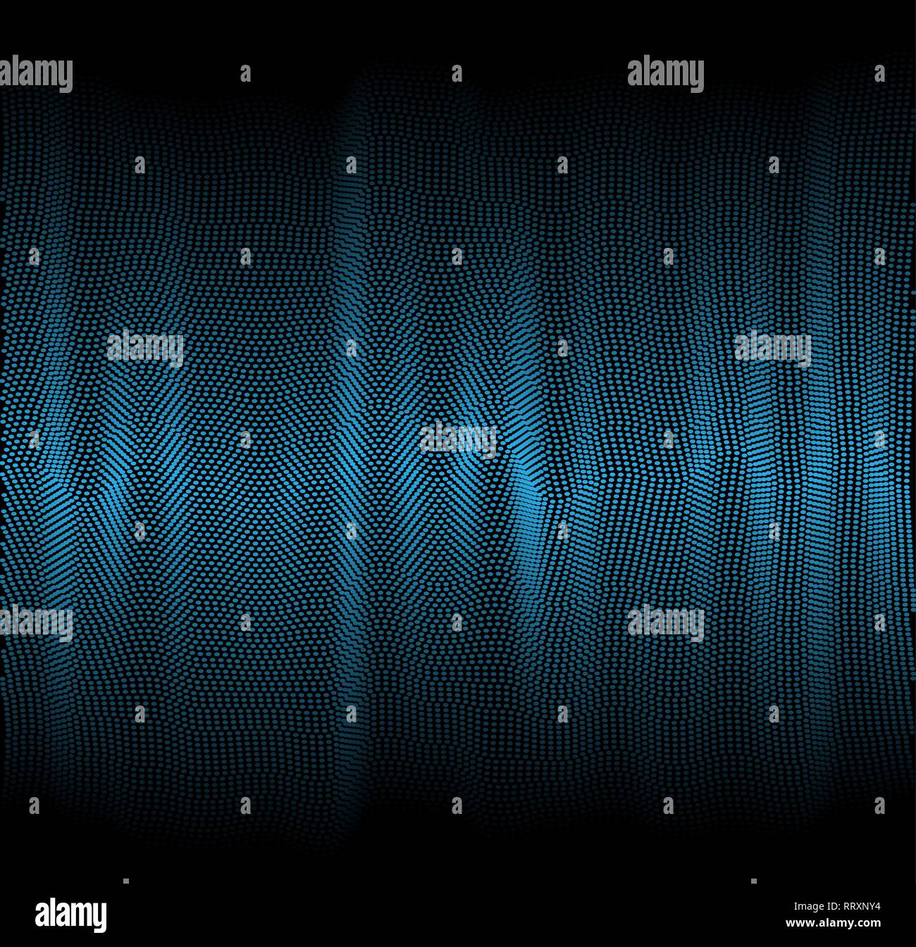 Dark background with subtle abstract waves from lines of different ...