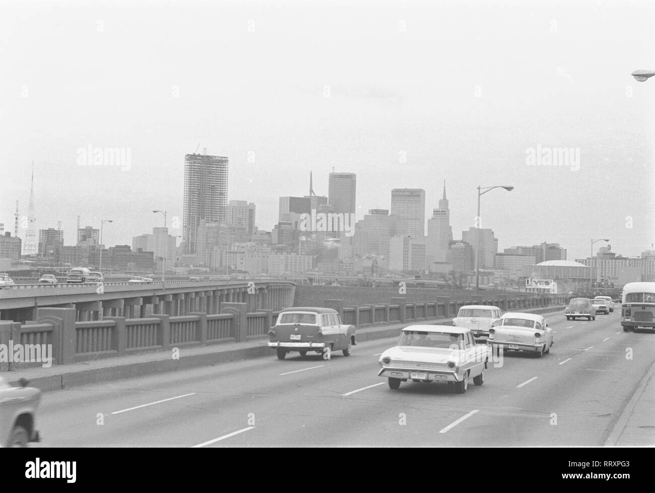 Dallas texas 1950s Black and White Stock Photos & Images Alamy