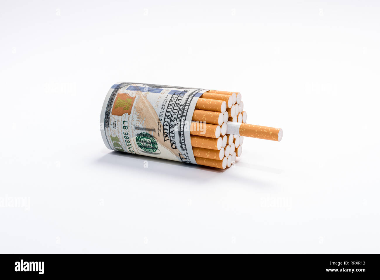 Cost cigarettes concept hi-res stock photography and images